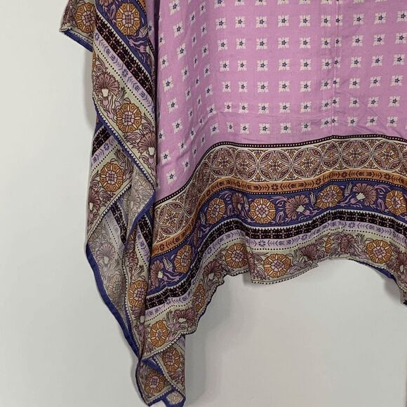 Sundance V Neck Boho Modal Blouse Size XS - Picture 2 of 8